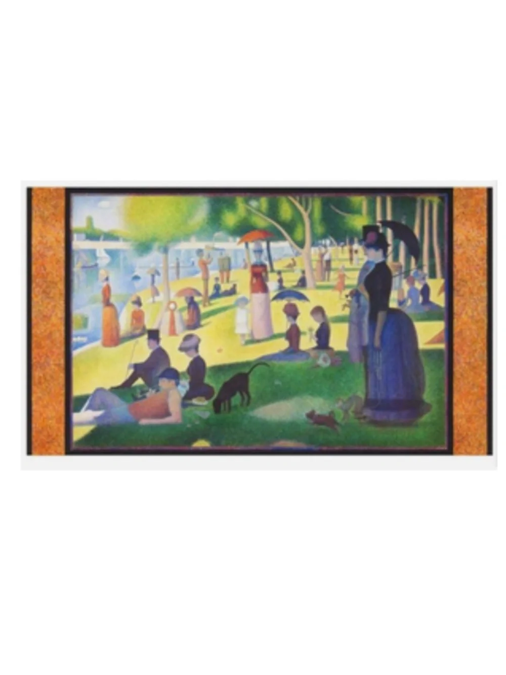 A Sunday Afternoon Art by Seurat - Tapestry